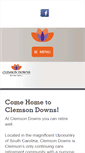 Mobile Screenshot of clemsondowns.com